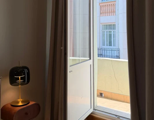Балкон с красивым видом